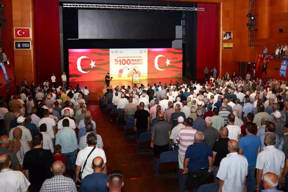 Bursa’dan Üreticilere Mazot Desteği